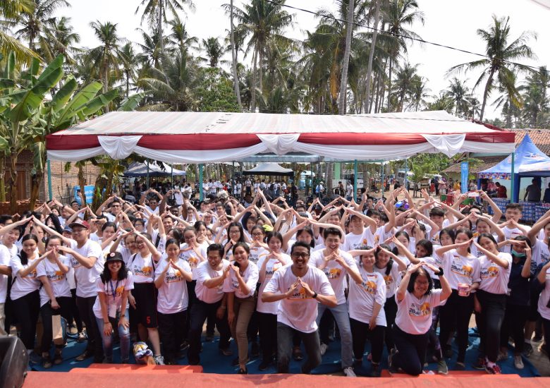 Habitat for Humanity Indonesia Rayakan Sumpah Pemuda dalam Kegiatan #28uild bersama Relawan