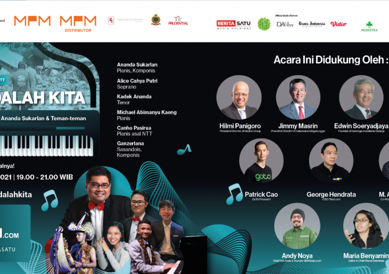 Konser Amal “NTT adalah Kita” – Resital Piano Ananda Sukarlan dan Teman<br>Charity Concert “ NTT is Us” – Piano Recital with Ananda Sukarlan and Friends