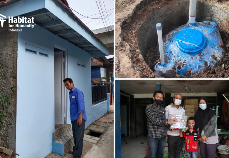 PT Mahkota Indonesia Cakung Supports Habitat for Humanity Indonesia Develop Rawa Terate Cakung Community Toilet Access