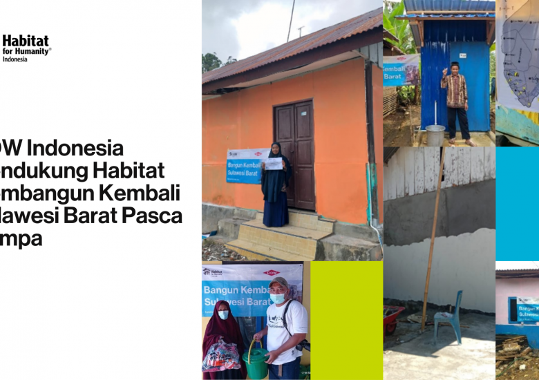 DOW Indonesia Supports Habitat Rebuild West Sulawesi after the Earthquake