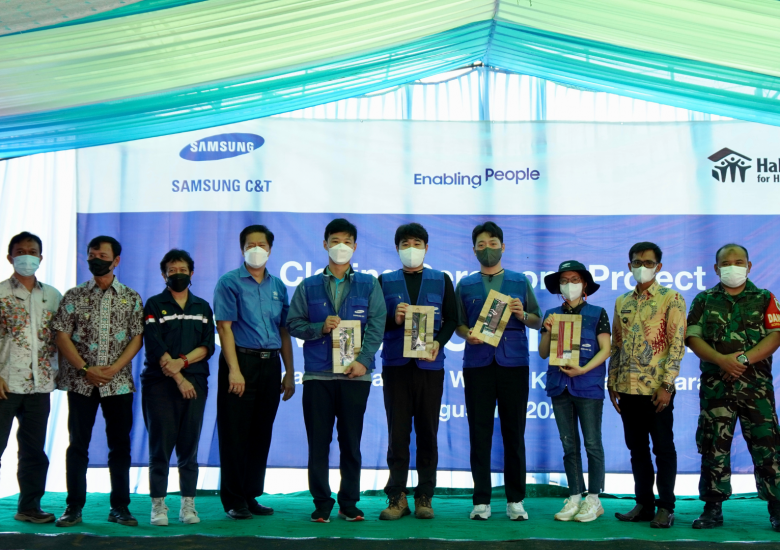 Habitat for Humanity Indonesia dan Samsung C&T Selesaikan Tahap Ke-2 Program Perbaikan Komunitas di Cilamaya melalui Proyek Samsung Village