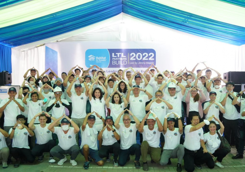 Rayakan Ulang Tahun ke-71 tahun Lautan Luas bersama Habitat Indonesia adakan Lautan Luas and Partners Build