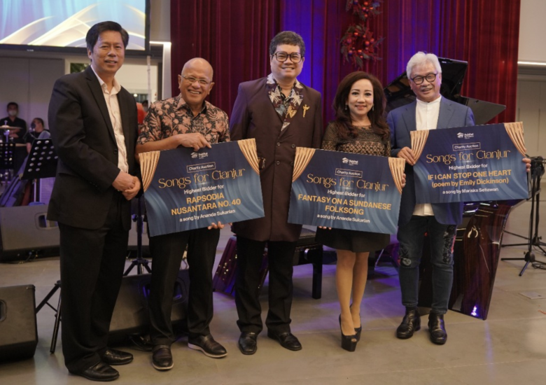 Habitat dan Ananda Sukarlan Sukses Gelar Konser Amal Songs for Cianjur