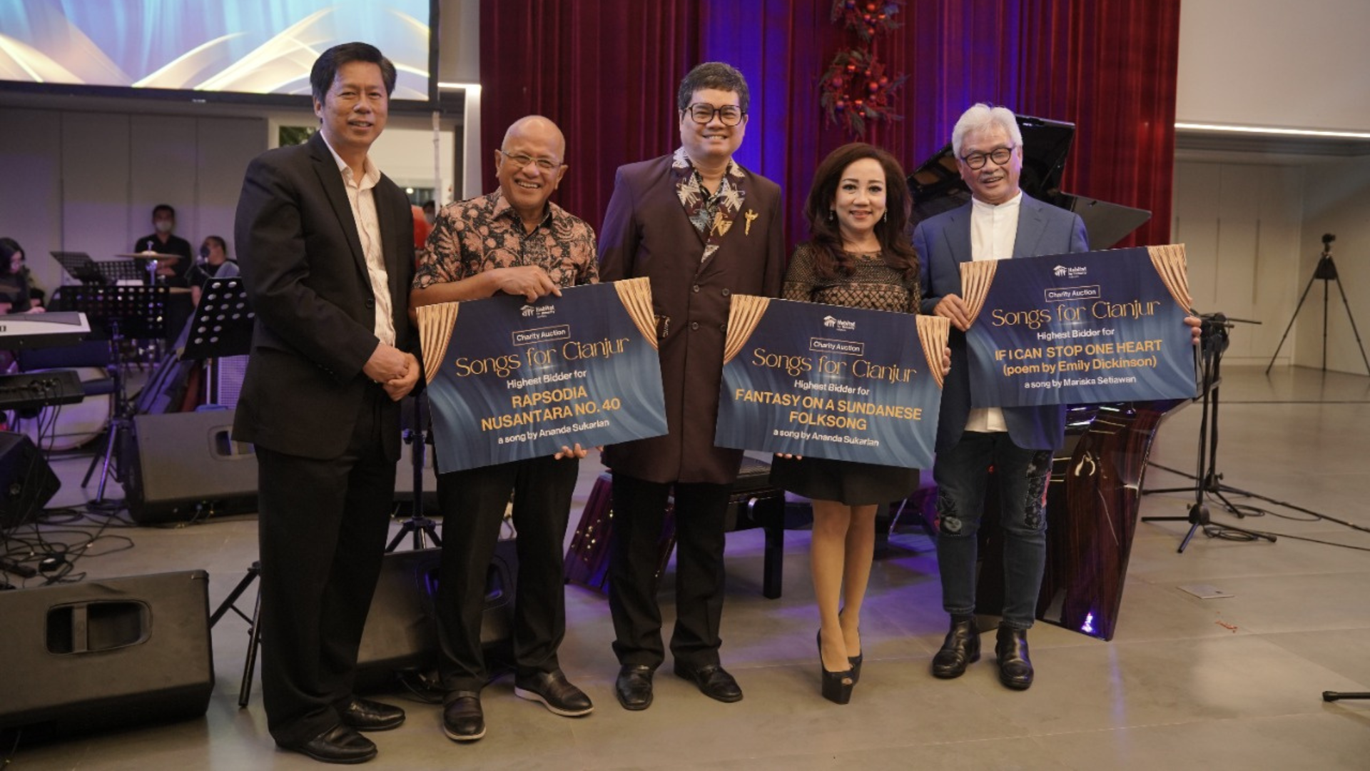 <strong>Habitat and Ananda Sukarlan Successfully Hold a Songs for Cianjur Charity Concert</strong>