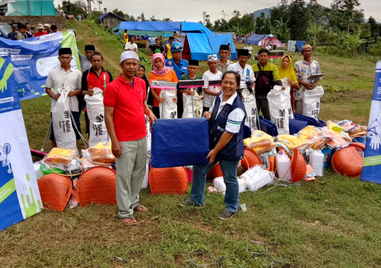 <strong>Habitat Indonesia’s response program for families of earthquake survivors in Cianjur.</strong>