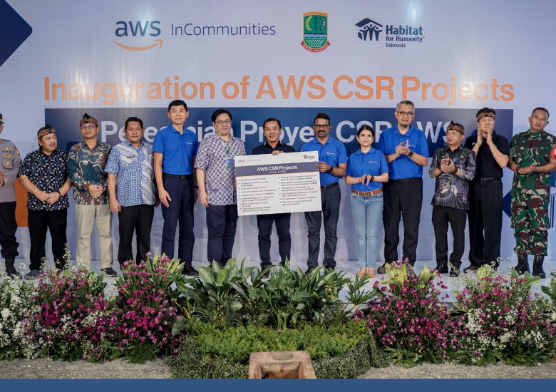 The Inauguration of Amazon Web Services CSR Projects