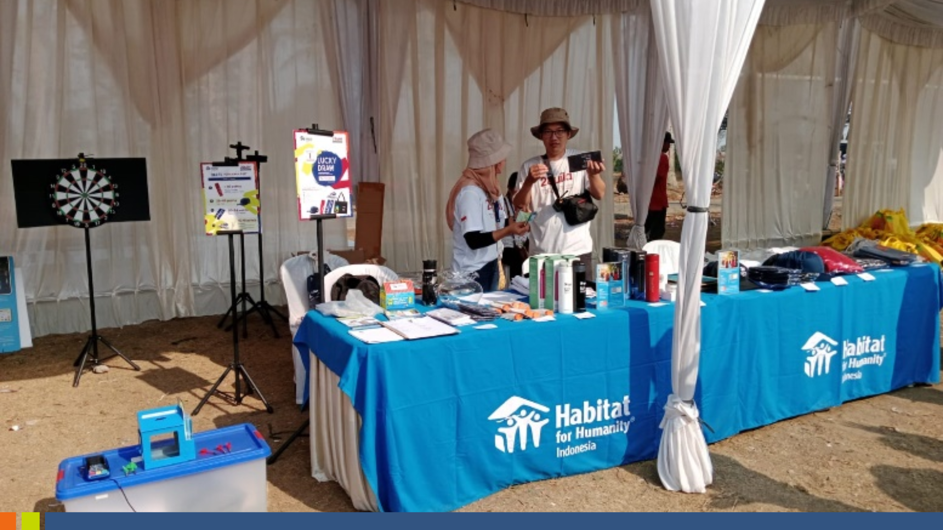 Habitat Booth in 28UILD 2023